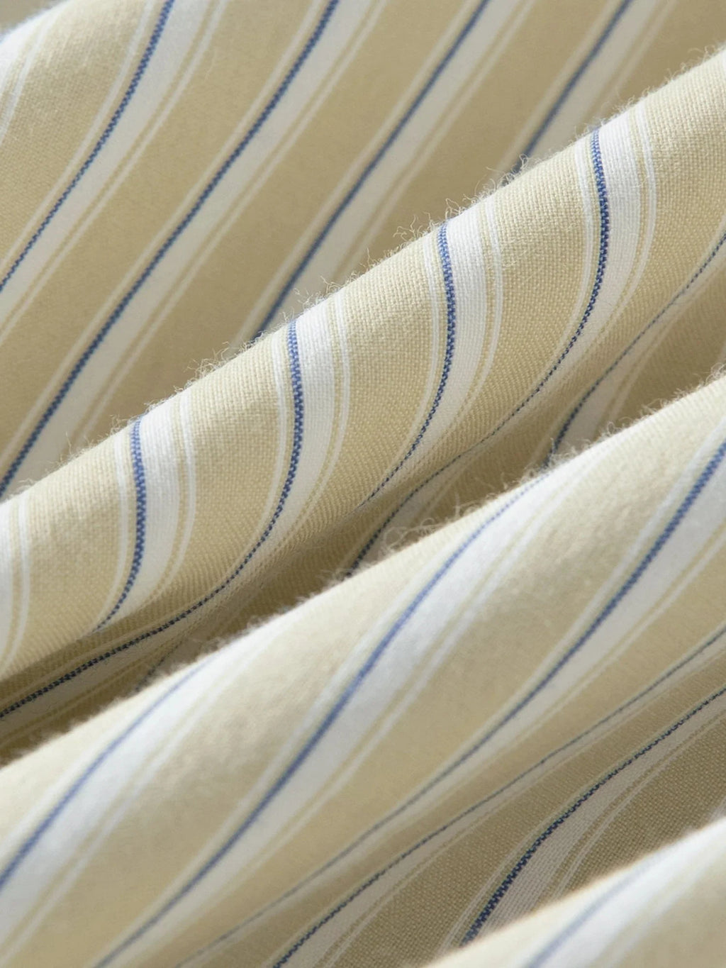 Striped Wrap Shirt V-Neck Summer Office Blouse
