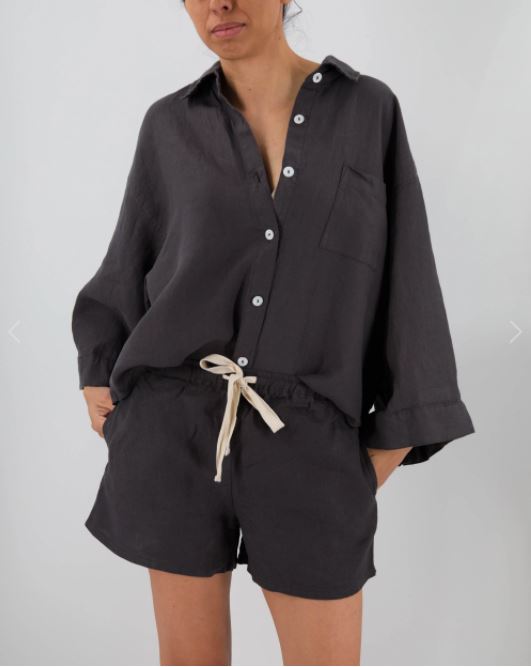 Agnes Linen Top